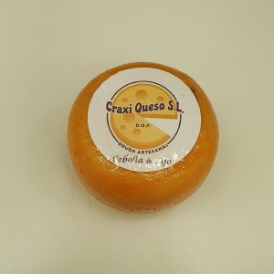 Queso cebolla ajo medio kilo, queso gouda Holandés artesano pequeña rueda de queso gouda de granja con un peso de 500 gramos