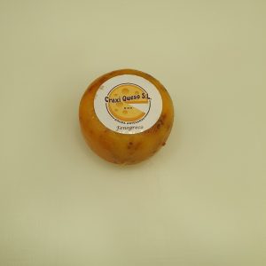 Queso fenogreco medio kilo, queso gouda Holandés artesano pequeña rueda de queso gouda de granja con un peso de 500 gramos