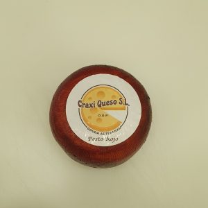 Queso pesto rojo medio kilo, queso gouda Holandés artesano pequeña rueda de queso gouda de granja con un peso de 500 gramos