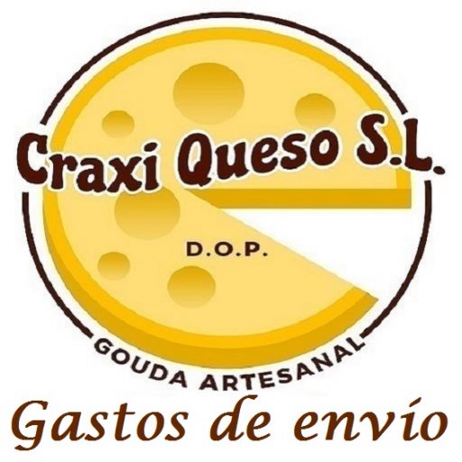 Envío gratuito a partir de un pedido de 75,00 euros para España peninsular, los gastos de envío para nuestro queso Craxi gouda de granja.