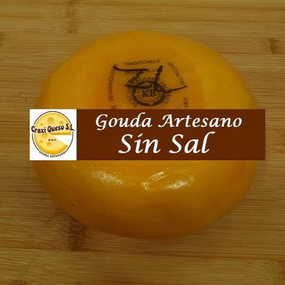 Queso sin sal. El queso Gouda artesanal holandés sin sal ya está a la venta en España.