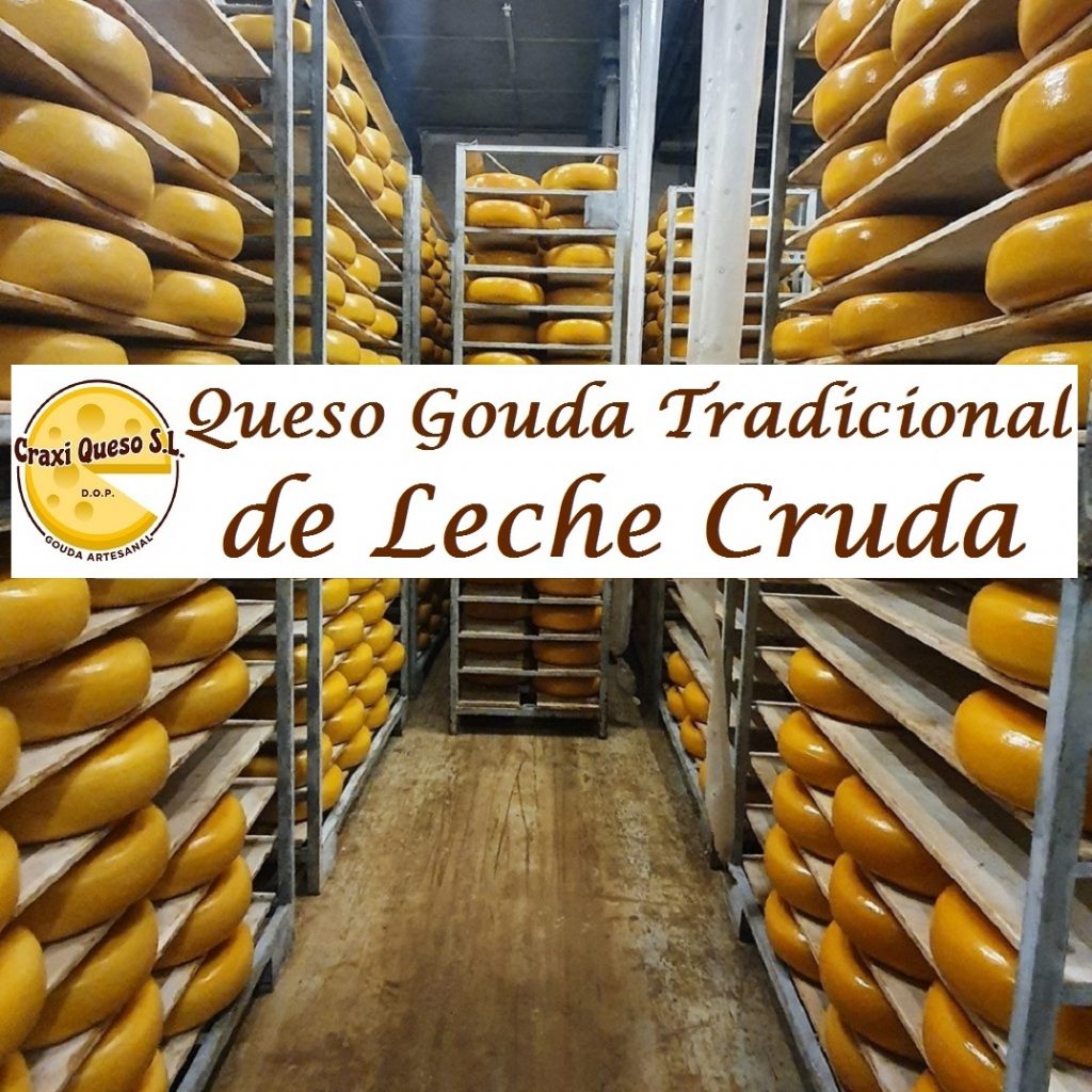 El queso Gouda artesano de Craxi queso. Queso tierno, Queso semicurado, Queso curado, Queso viejo, Queso añejo y el queso Gouda con finas hierbas y especias.