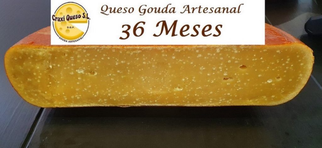 Queso de vaca añejo curado 3 años con cristales